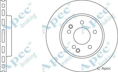 APEC BRAKING dsk921 -  Тормозной диск